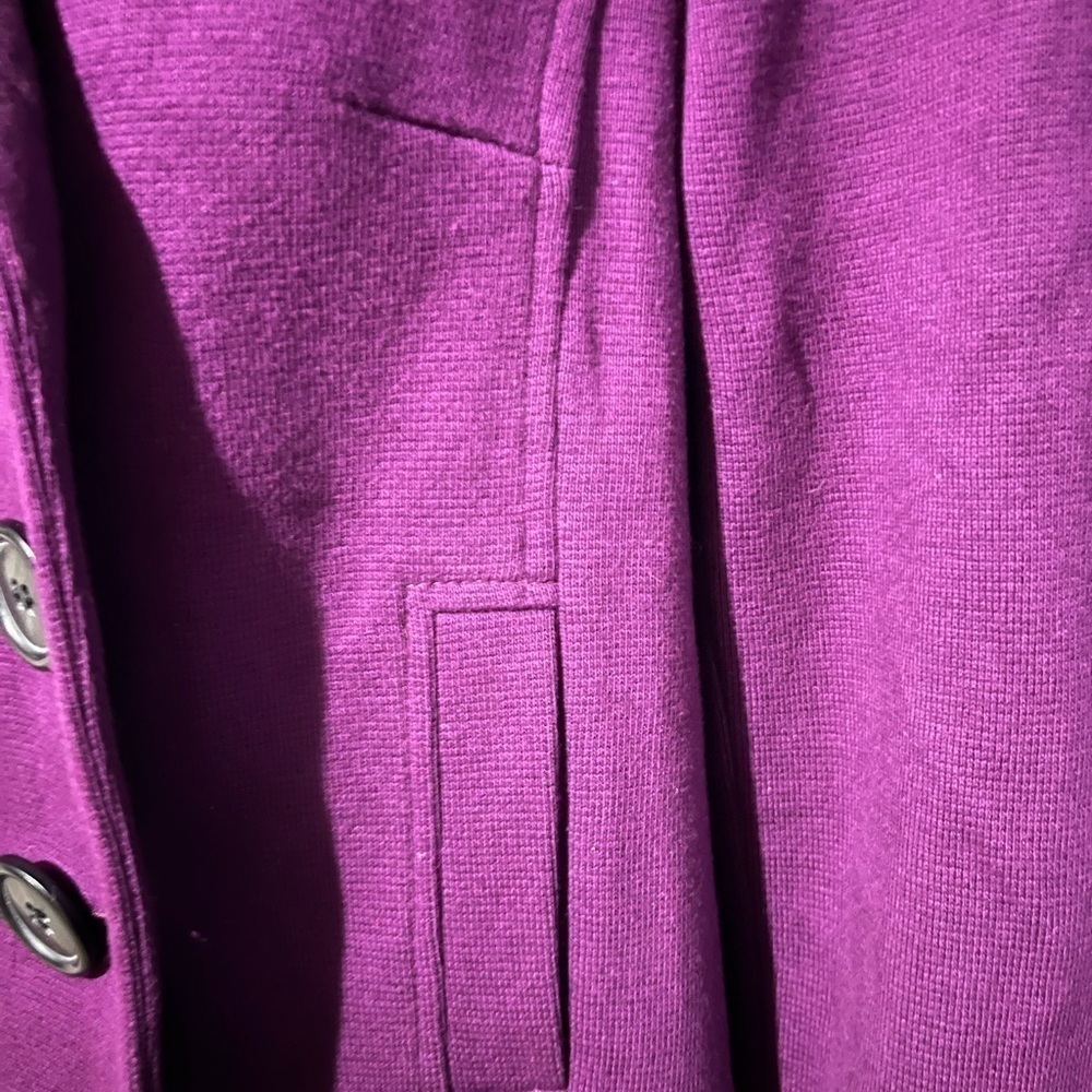 Inc purple jacket small double breasted - Picture 4 of 12